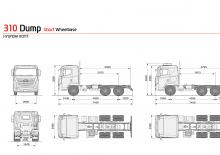 стійке шасі Hyundai Commercial Vehicles Q340.310 D6HB38