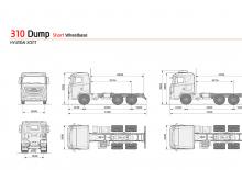 стійке шасі Hyundai Commercial Vehicles Q340.400 D6HA3H