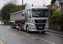 стійке шасі MAN TGX 24.470 6x2-2