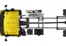 стійке шасі DAF XB 190 FA 08t