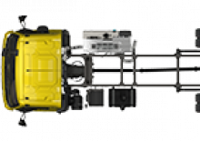 стійке шасі DAF XB 190 FA 10t