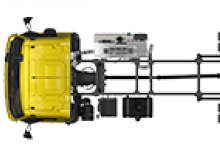 стійке шасі DAF XB 190 FA 12t