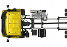 стійке шасі DAF XB 190 FA 16t