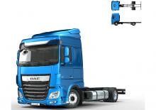 стійке шасі DAF XF 450 FA Low Deck