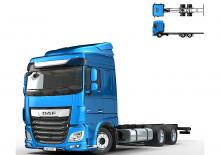 стійке шасі DAF XF 450 FAS Low Deck