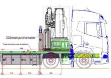 стійке шасі DAF XF 530 FAX