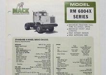 Тягачі Mack RM 6004 X CA49 ET475 4x2