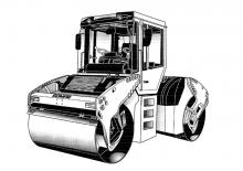 Тандемні вібраційні дорожні катки Bomag BW 154 AD-4 AM