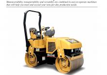 Тандемні вібраційні дорожні катки Caterpillar CB214E