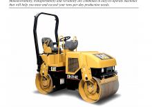 Тандемні вібраційні дорожні катки Caterpillar CB224E