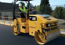 Тандемні вібраційні дорожні катки Caterpillar CB34