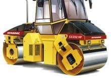 Тандемні вібраційні дорожні катки Dynapac CC 232 HF