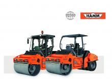 Тандемні вібраційні дорожні катки Hamm HD 75,4 ASC
