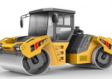 Тандемні вібраційні дорожні катки Sany STR130C-8S
