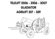 Телескопічні навантажувачі Terexlift Agri 357
