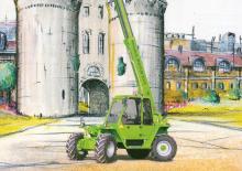 Телескопічні навантажувачі Merlo P 27.9 EVX