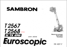 Телескопічні навантажувачі Sambron T 2567