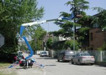 Гусеничні підйомники з шарнірною стрілою Ruthmann BLUELIFT B39