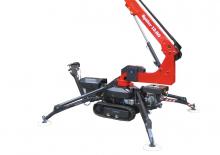 Гусеничні телескопічні підйомники Platform Basket SPIDER 13.65 E