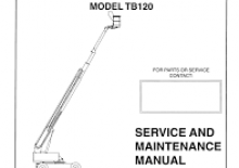 Колісні телескопічні підйомники Terex Aerials TB 120