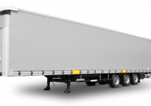 тентовий напівпричіп Schwarzmüller 3-axle large-scale sliding tarpaulin platform semitrailer - combined transport