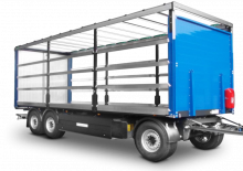 тернтовий причіп Schwarzmüller 3-axle sliding tarpaulin platform trailer