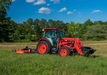 Трактори 4WD Kioti RX7340 Powerschuttle Cab