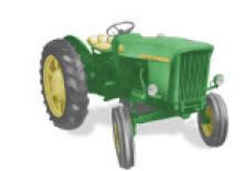 Трактори з заднім приводом John Deere 303
