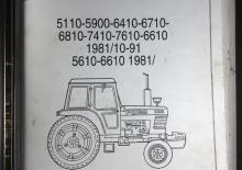 Трактори з заднім приводом Ford-NH 5110 Mark III