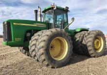 Трактори з заднім приводом John Deere 9520