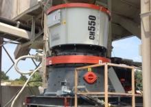 Установки для переробки щебеню Sandvik CH550