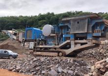 Установки для переробки щебеню Sandvik Rock Processing Crawlmaster CM 1208