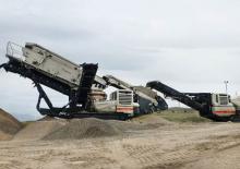 Установки для переробки щебеню Metso Lokotrack LT 106