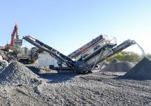 Установки для переробки щебеню Metso Lokotrack LT 1110