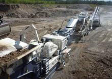 Установки для переробки щебеню Metso Lokotrack LT 120 E