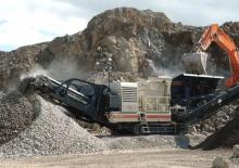 Установки для переробки щебеню Metso Lokotrack LT 1415