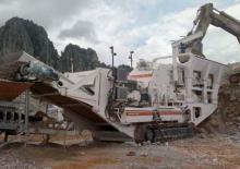 Установки для переробки щебеню Metso Lokotrack LT 1418 E