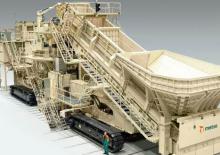 Установки для переробки щебеню Metso Lokotrack LT 200 E
