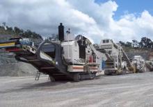 Установки для переробки щебеню Metso Lokotrack LT 9100 E