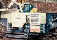 Установки для переробки щебеню Metso Lokotrack Urban LT 106 S