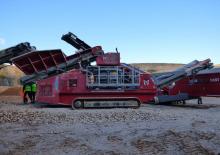 Установки для переробки щебеню Rubble Master MXC-1000