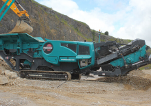 Установки для переробки щебеню Powerscreen PREMIERTRAK R400X 