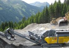 Установки для переробки щебеню Rubble Master RM 70 GO!