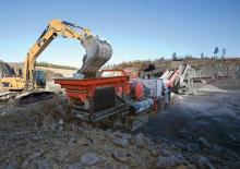 Установки для переробки щебеню Sandvik UJ 440 E