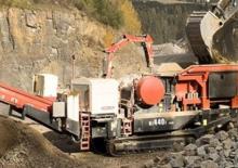 Установки для переробки щебеню Sandvik UJ 440 i