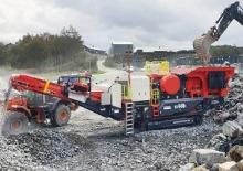 Установки для переробки щебеню Sandvik UJ440i HS