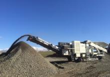 Установки для переробки щебеню Pilot Crushtec VS350E