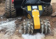 Установочні фрезерні головки (гідр.) MB Crusher MB-R700