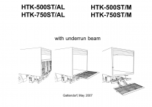 Завантажувальні платформи AHT HTK 750 AL/AL