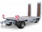 2-axle low loader trailer with straight platform
